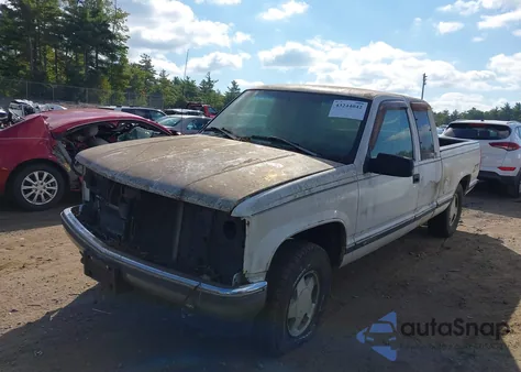 1998 Chevrolet K1500 Fleetside из США, поврежденный, VIN 2GCEK19R5W1175624